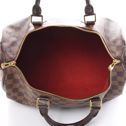 Louis Vuitton Damier Ebene Speedy Bandouliere 35 5 of 13