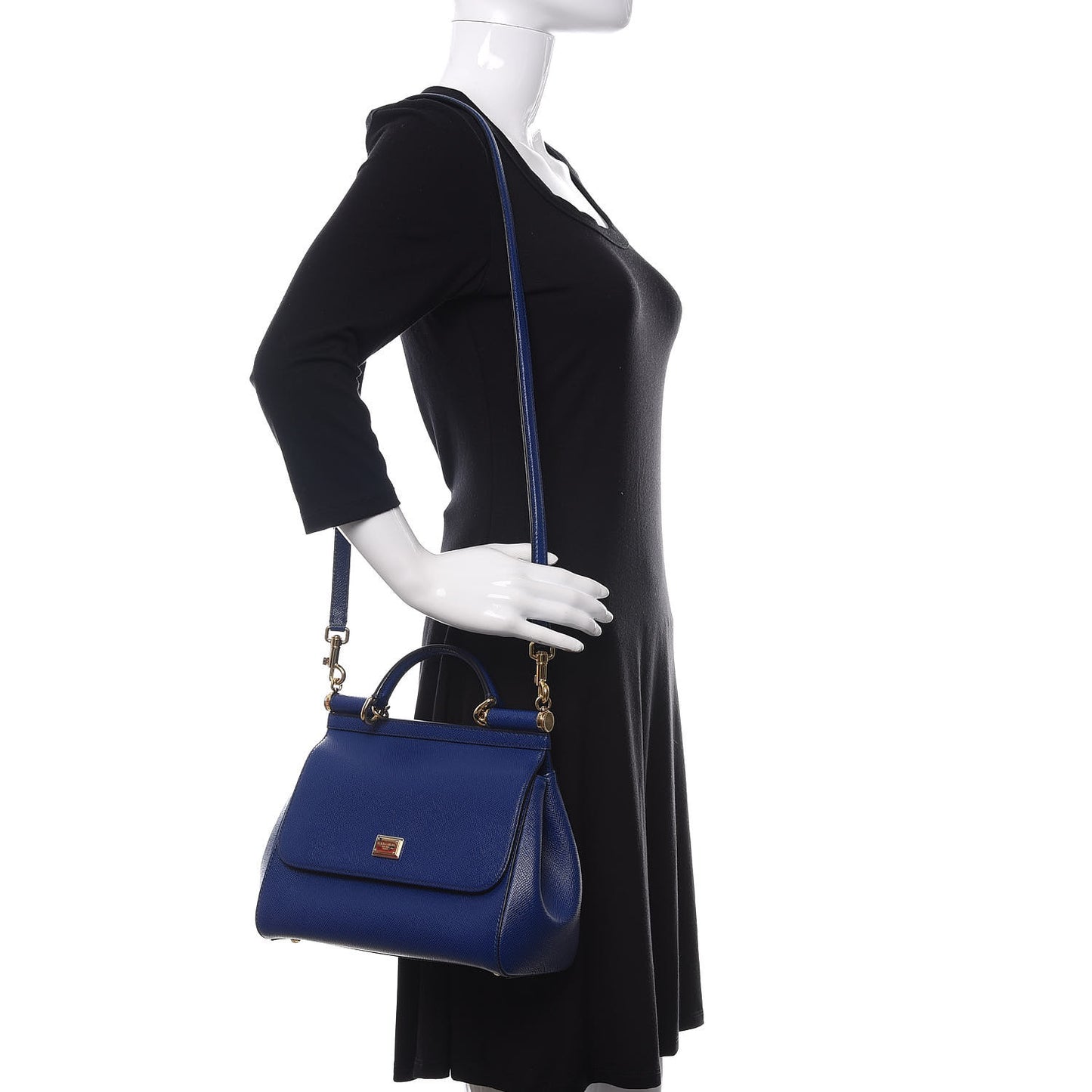 Dauphine Medium Miss Sicily Satchel Blue