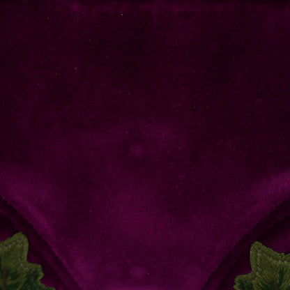 Gucci Velvet Matelasse Loved Embroidered Medium GG Marmont Shoulder Bag Fuchsia Violet Cyclamen 18 of 24