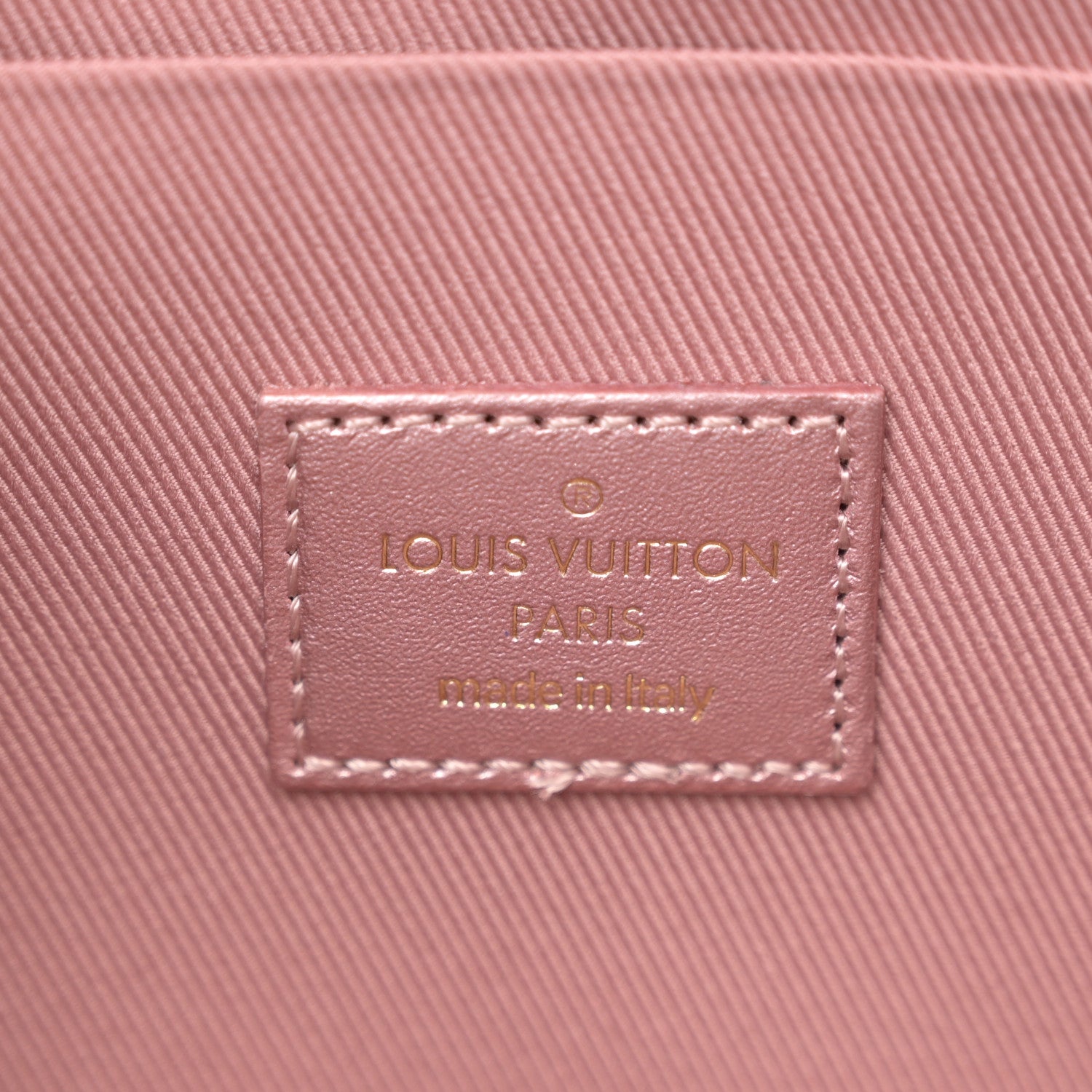 Louis Vuitton Vernis Pochette Felicie Chain Wallet Metallic Pale Pink 7 of 12