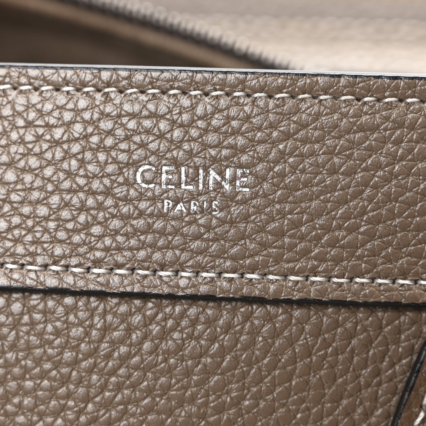 Drummed Calfskin Nano Luggage Souris