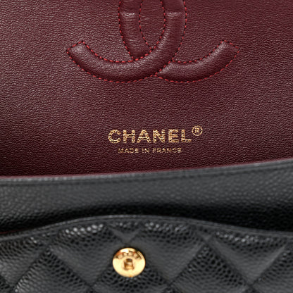Chanel Caviar Quilted Medium Double Flap Black 6 of 11