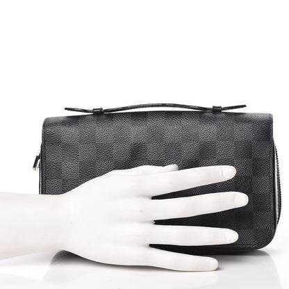Louis Vuitton Damier Graphite Zippy XL Wallet 2 of 10