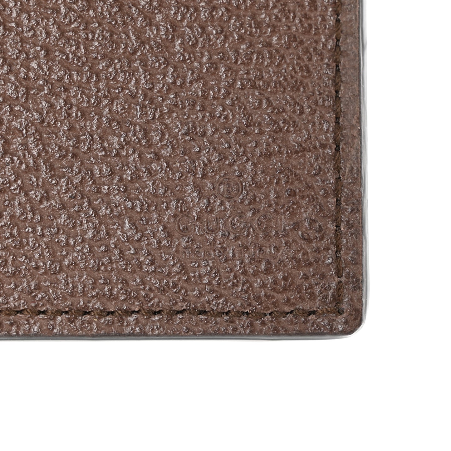 GG Supreme Monogram Web Ophidia Passport Case Beige New Acero