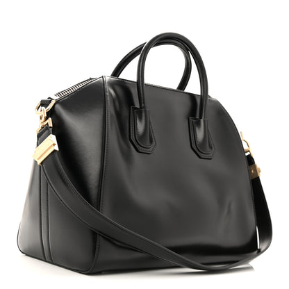 Givenchy Shiny Lord Calfskin Medium Antigona Black 3 of 14