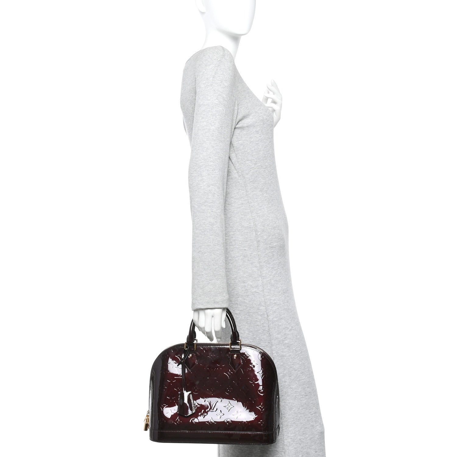 Louis Vuitton Vernis Alma PM Amarante 2 of 10