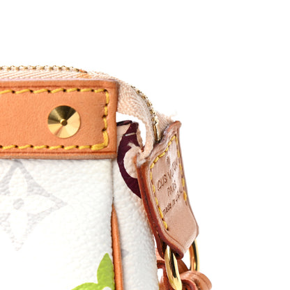 Louis Vuitton Monogram Multicolor Pochette Accessories White 7 of 9