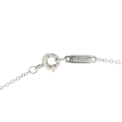 Tiffany Platinum Diamond Yellow Sapphire Star Drop Necklace 5 of 5