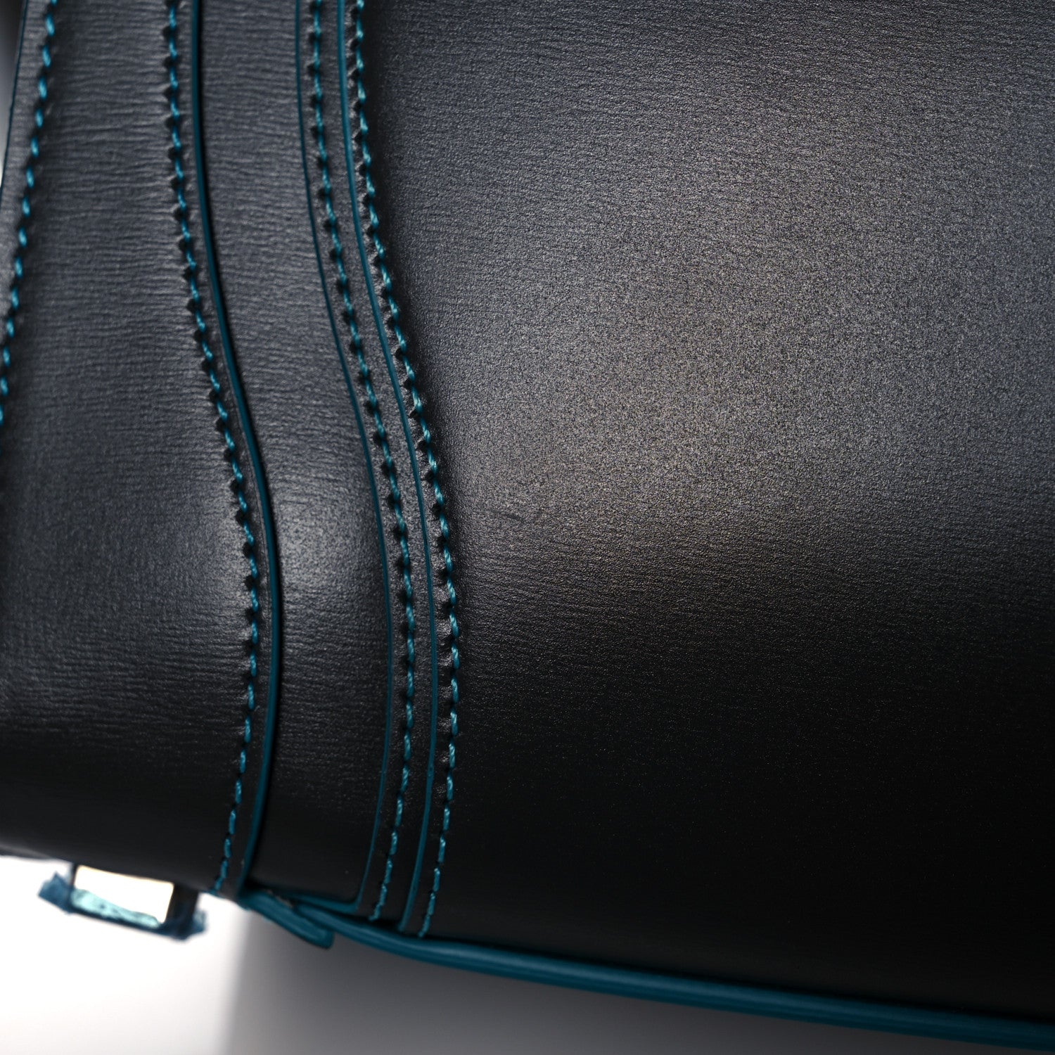 Celine Satin Debossed Calfskin Micro Luggage Anthracite 13 of 14