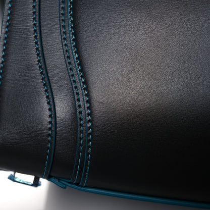 Celine Satin Debossed Calfskin Micro Luggage Anthracite 13 of 14