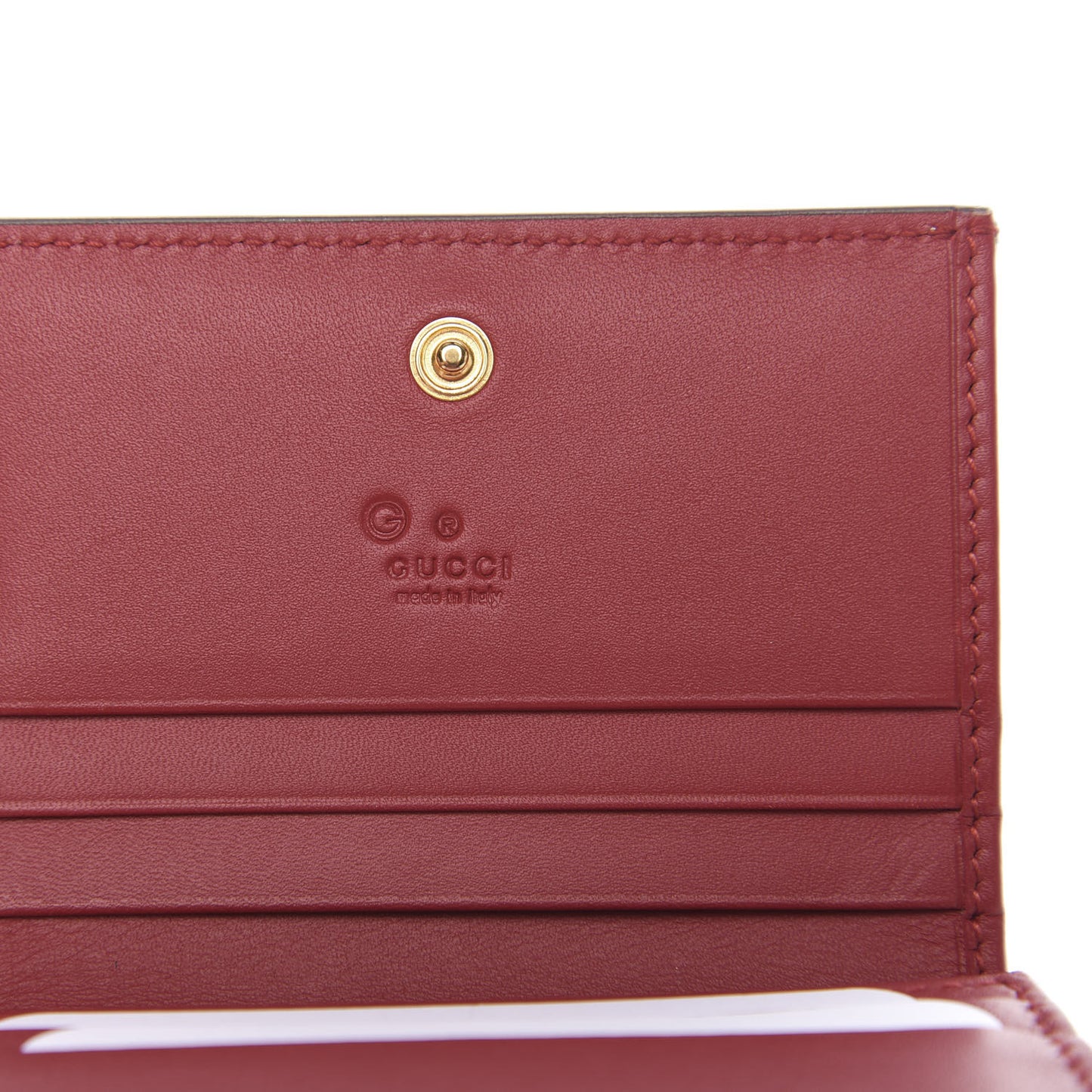 GG Supreme Monogram Blooms Card Case Wallet Beige Blue Navy Hibiscus Red