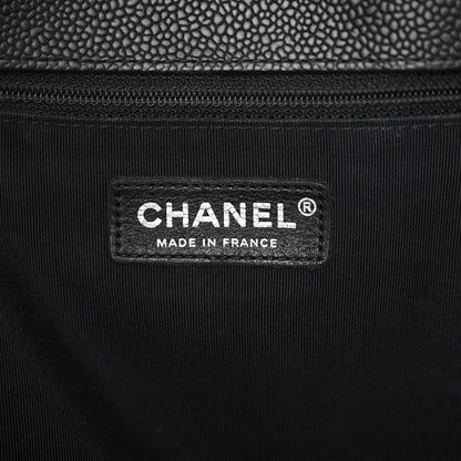 Chanel Caviar Quilted Large Boy Flap Black 6 of 15