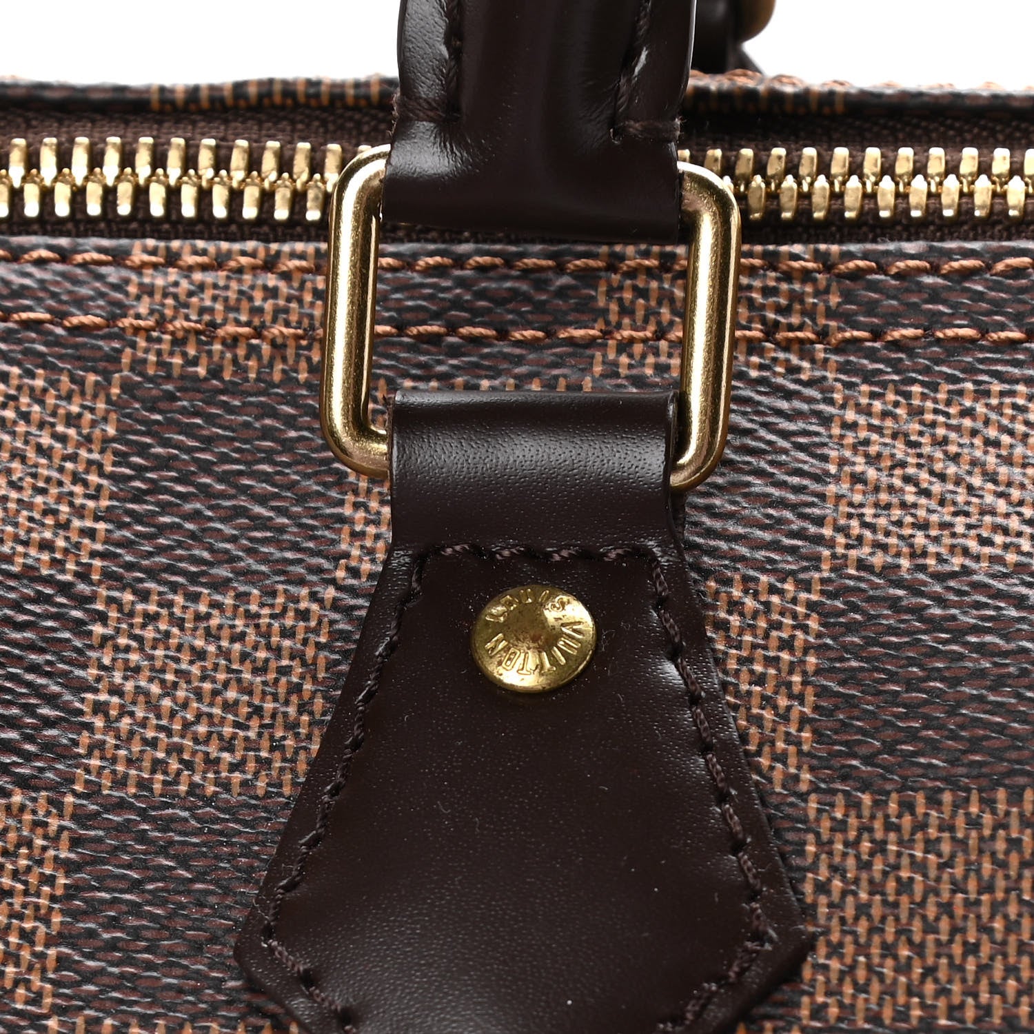 Louis Vuitton Damier Ebene Speedy Bandouliere 35 12 of 18