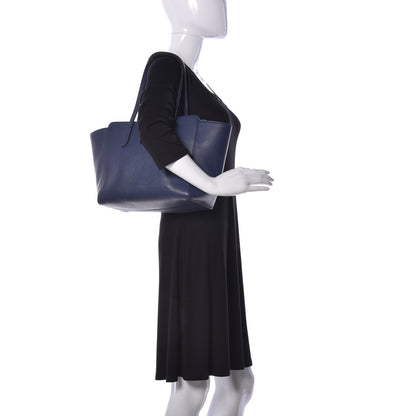 Gucci Dollar Calfskin Small Swing Tote Classic Marine Deep Cobalt 2 of 8