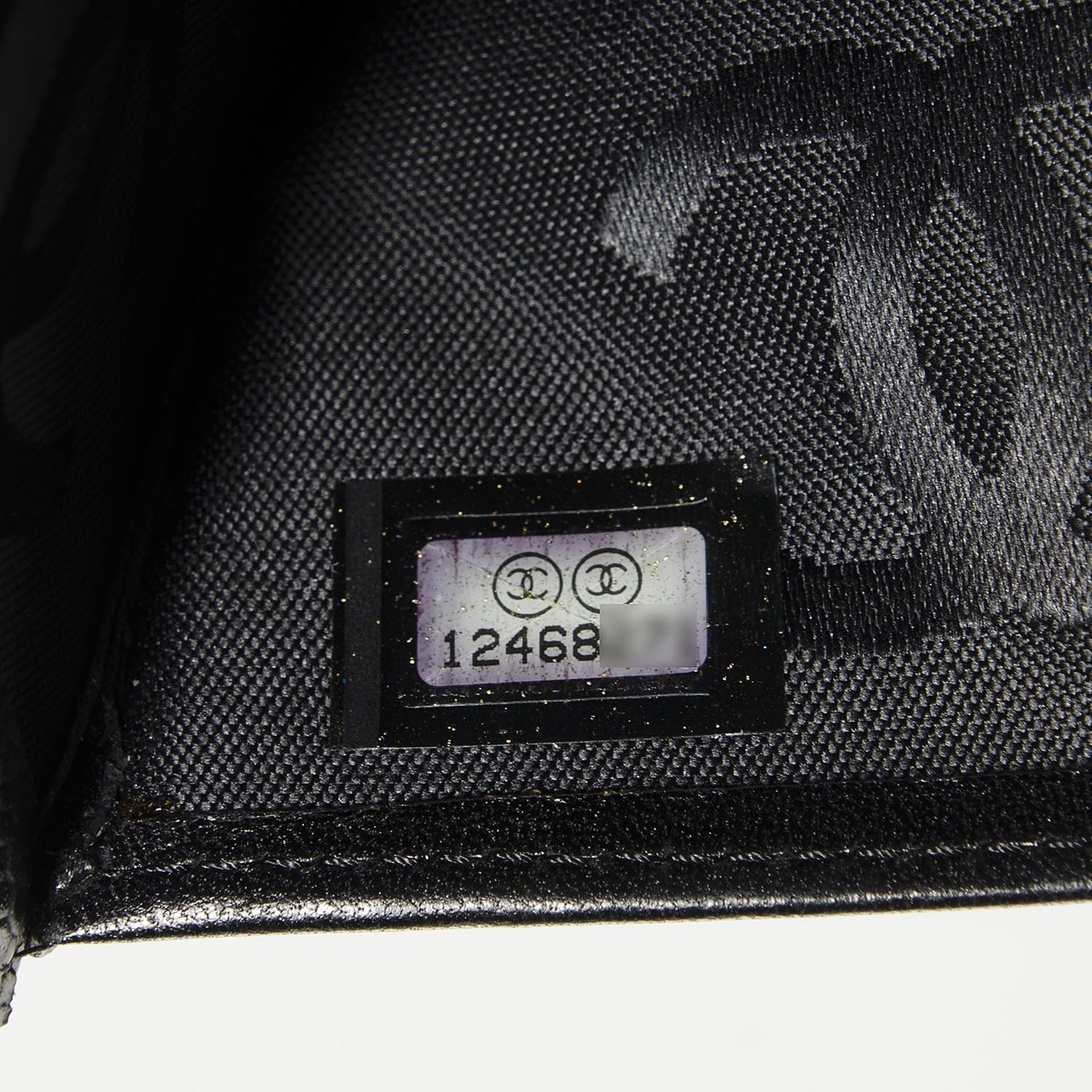 Chanel Caviar Timeless CC Yen Wallet Black 9 of 9