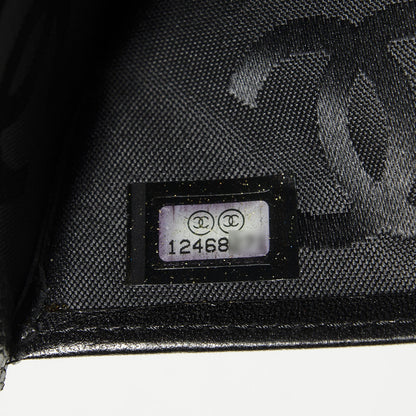 Chanel Caviar Timeless CC Yen Wallet Black 9 of 9