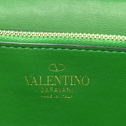 Valentino Garavani Nappa Stud Sign Shoulder Bag Ultra Green 6 of 10