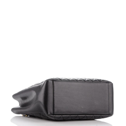 Chanel Caviar Quilted Grand Shopping Tote GST Black 4 of 8