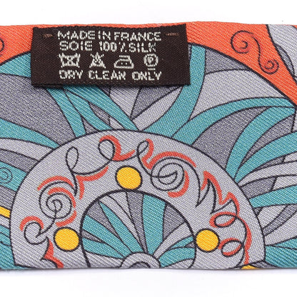 Hermes Silk L'Ivresse De l'Infini Twilly Rouge Violet Vert 3 of 4