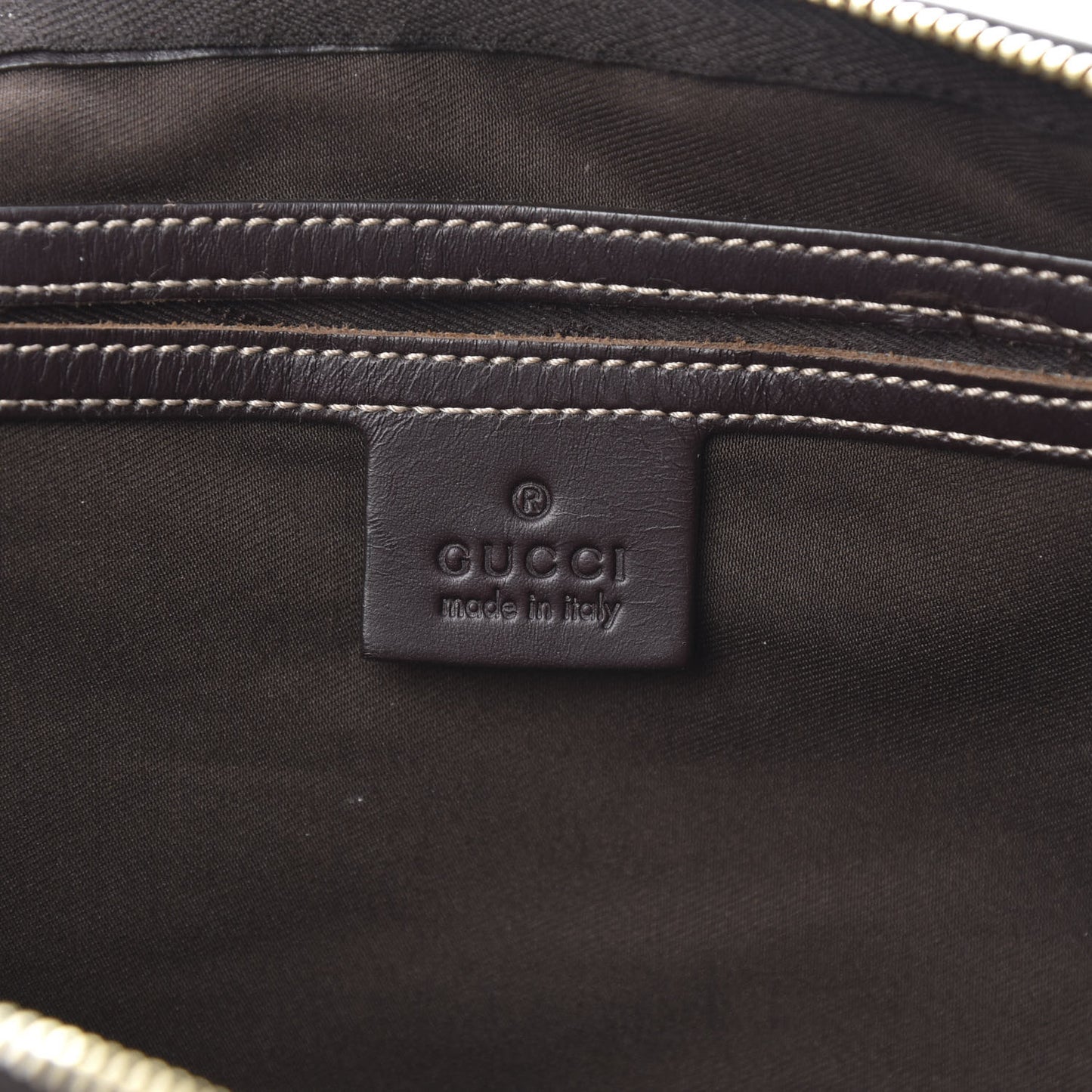 GG Plus Monogram Web Medium Joy Boston Dark Brown
