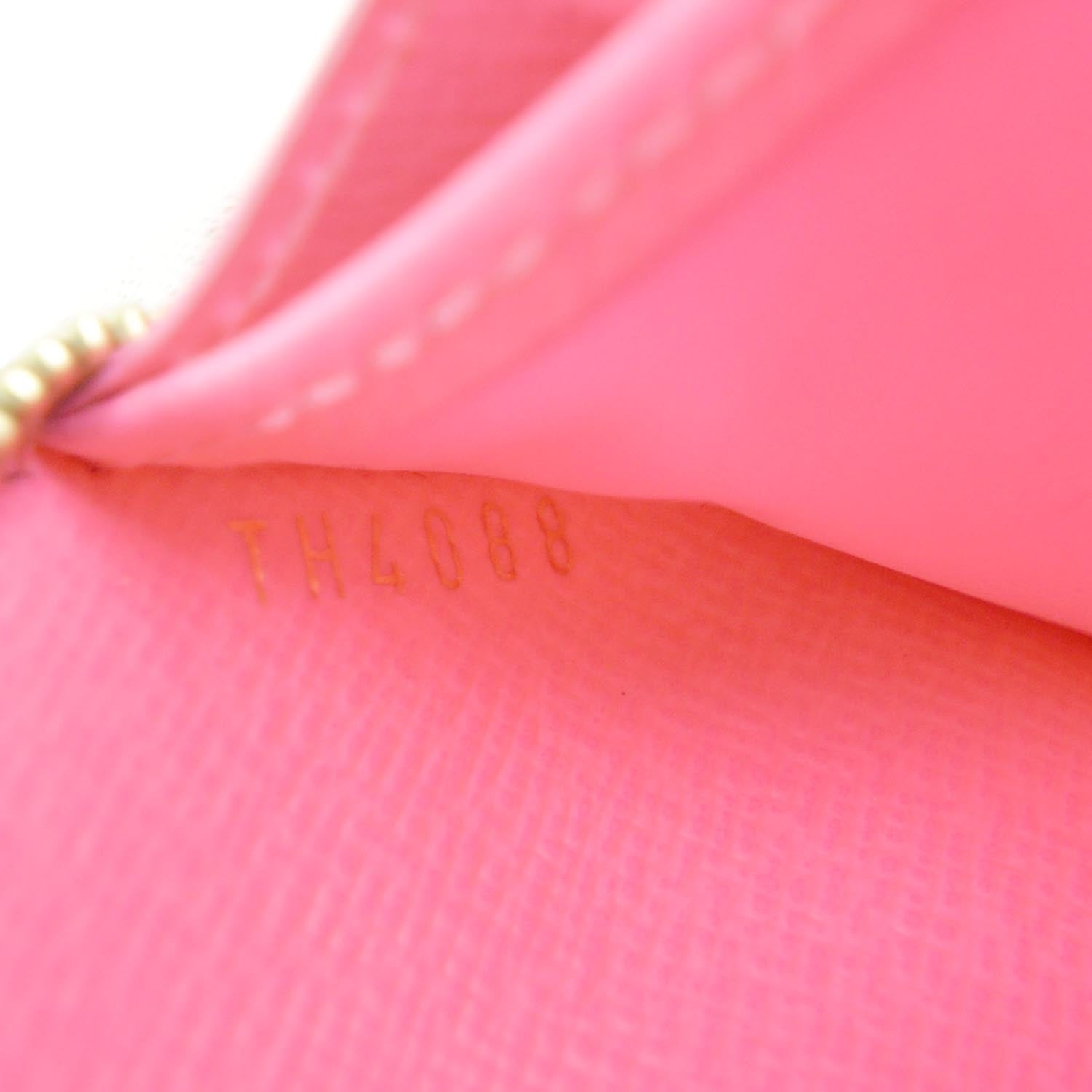 Louis Vuitton Monogram Graffiti Zippy Coin Purse Fuchsia 8 of 8