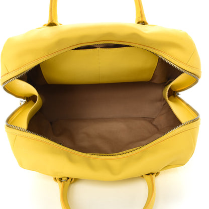 Marc Jacobs Rubber Coated Calfskin Antonia Satchel Yellow 5 of 13