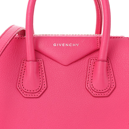 Givenchy Sugar Goatskin Mini Antigona Neon Pink 7 of 12
