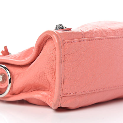 Balenciaga Agneau Giant 12 Silver Hardware Mini City Rose Azalee 9 of 14