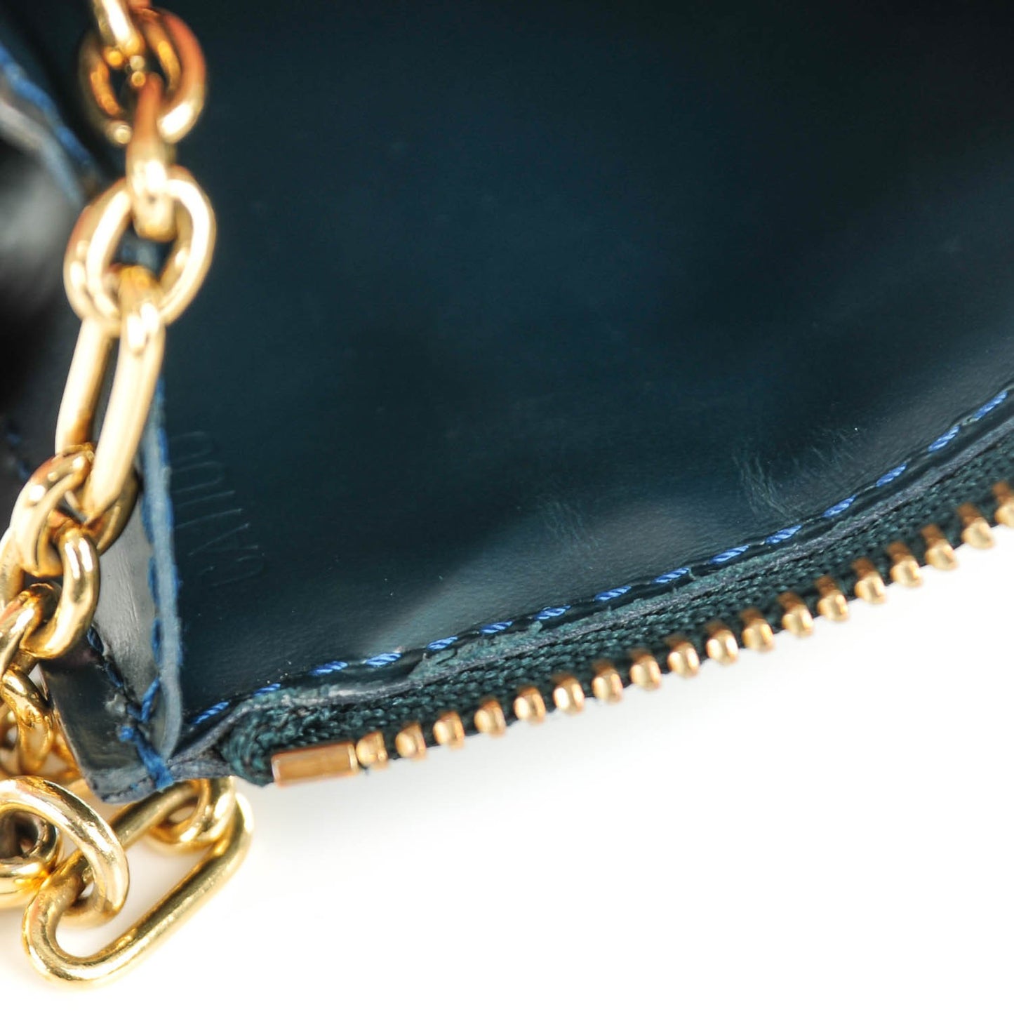 Vernis Key Pouch Blue Nuit