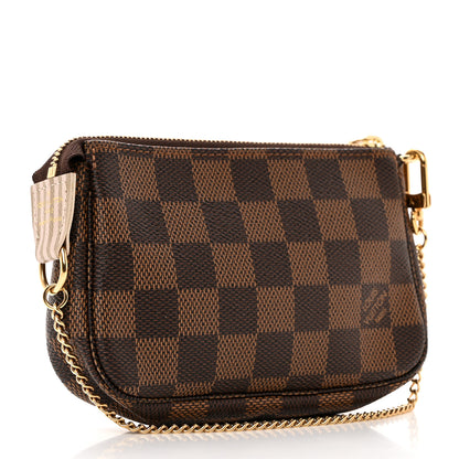 Louis Vuitton Damier Ebene Trunks and Locks Mini Pochette Accessories 3 of 8