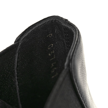 Chanel Lambskin Patent Cap Toe Short Ankle Boots 37.5 Black 7 of 8