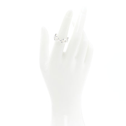 Hermes Sterling Silver PM Chaine d'Ancre Enchainee Band Ring 53 6.25 2 of 7