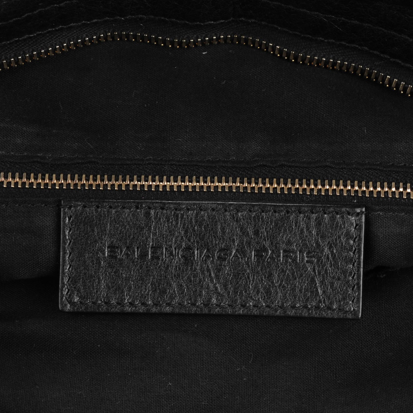 Agneau Giant 12 Rose Gold Hardware Town Black