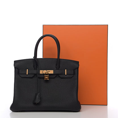 Hermes Togo Birkin 30 Black 10 of 10