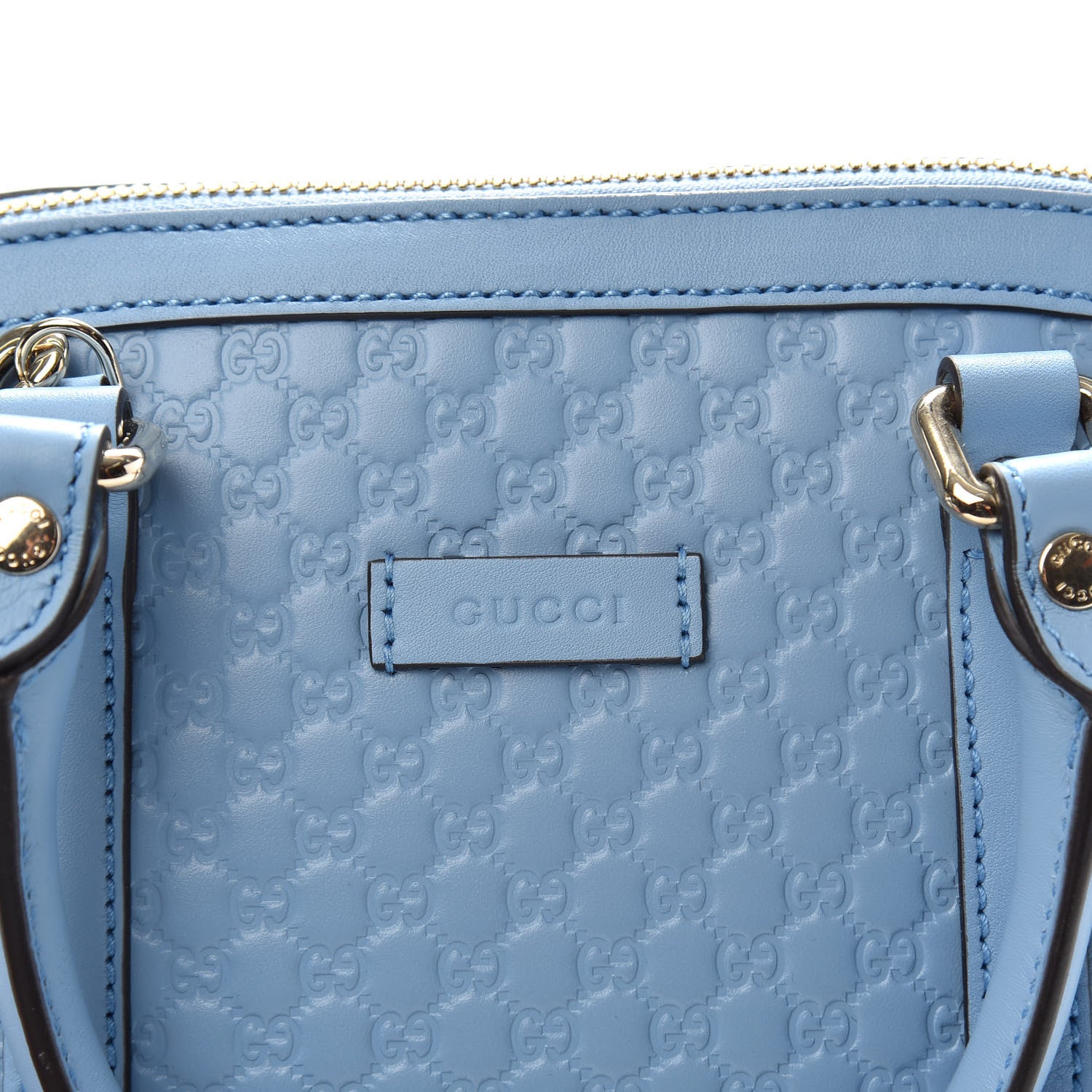 Gucci Microguccissima Mini Dome Bag Mineral Blue 8 of 10