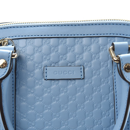 Gucci Microguccissima Mini Dome Bag Mineral Blue 8 of 10