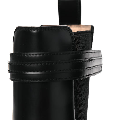 Gucci Magnum Calfskin Logo Ankle Boots 36 Black 11 of 12