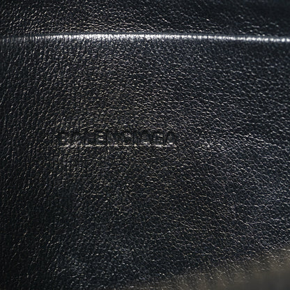 Balenciaga Grained Calfskin Neo Classic Black Hardware Zip Around Crossbody Black 6 of 9