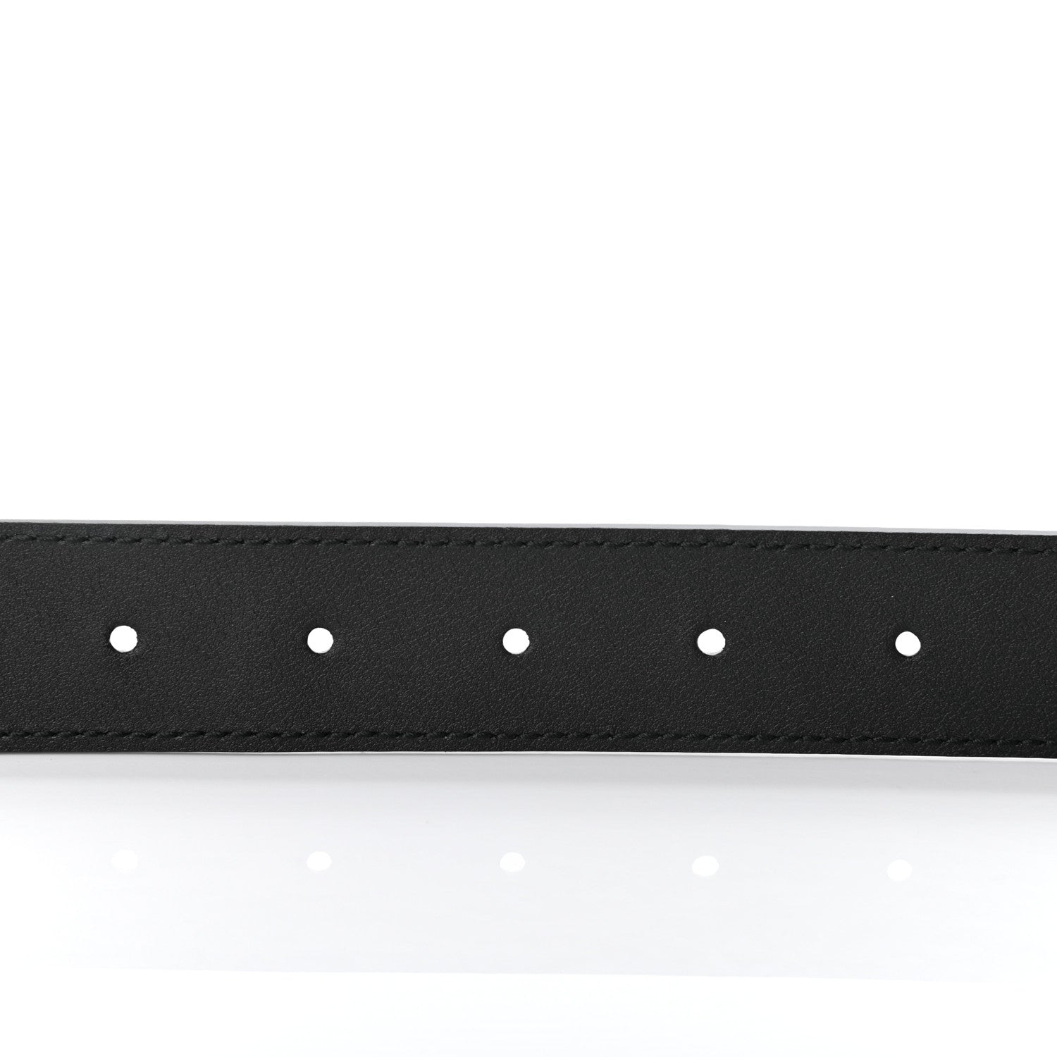 Gucci Calfskin Double G 30mm Belt 75 30 Black 3 of 5