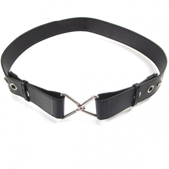 Leather Criss Cross Belt 36
