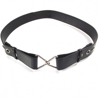 Saint Laurent Leather Criss Cross Belt 36 1 of 5