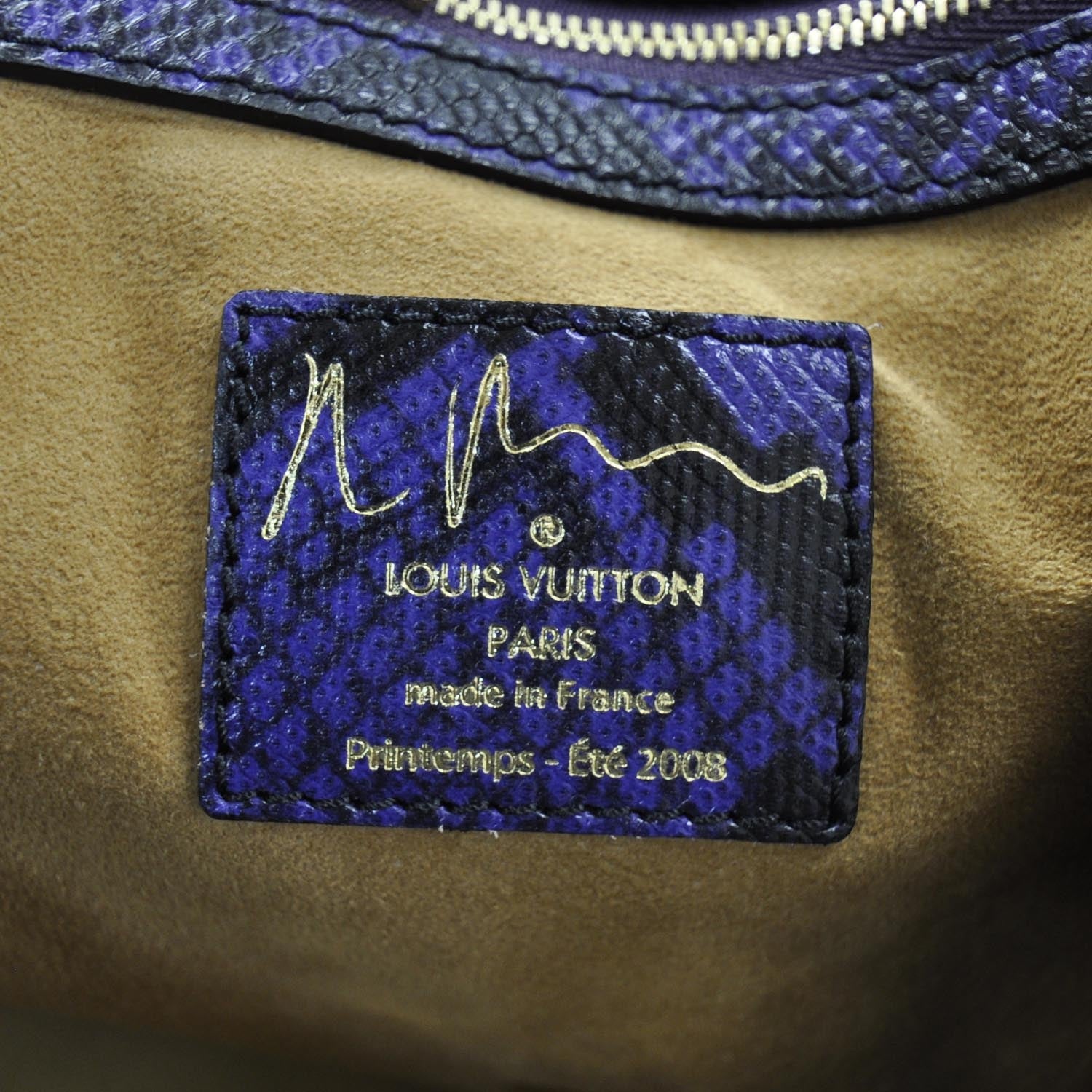 Louis Vuitton Richard Prince Heartbreak Jokes Tote 7 of 7