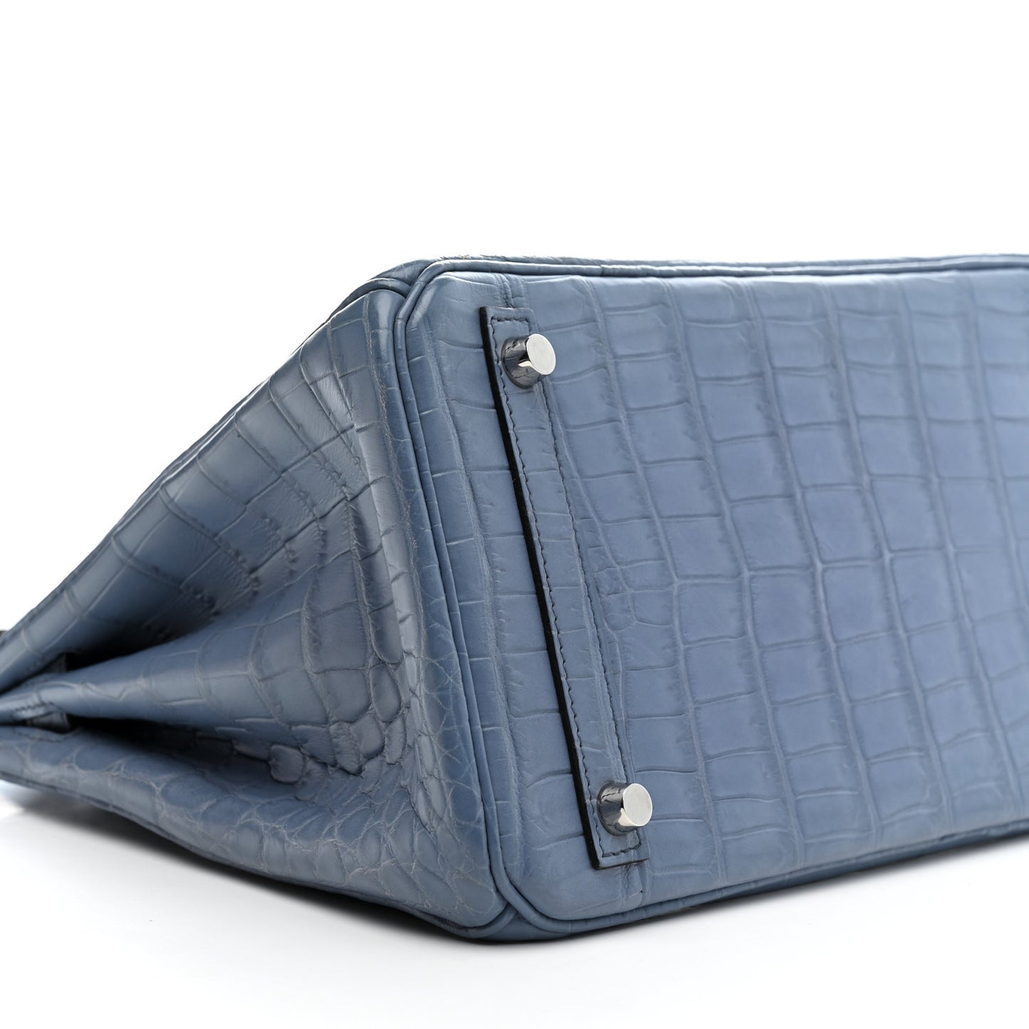 Matte Niloticus Crocodile Birkin 30 Bleu Ciel