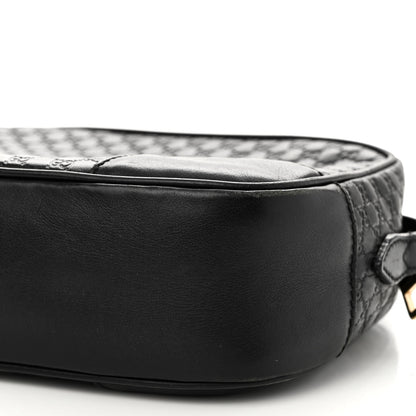 Gucci Microguccissima Mini Bree Messenger Bag Black 10 of 10
