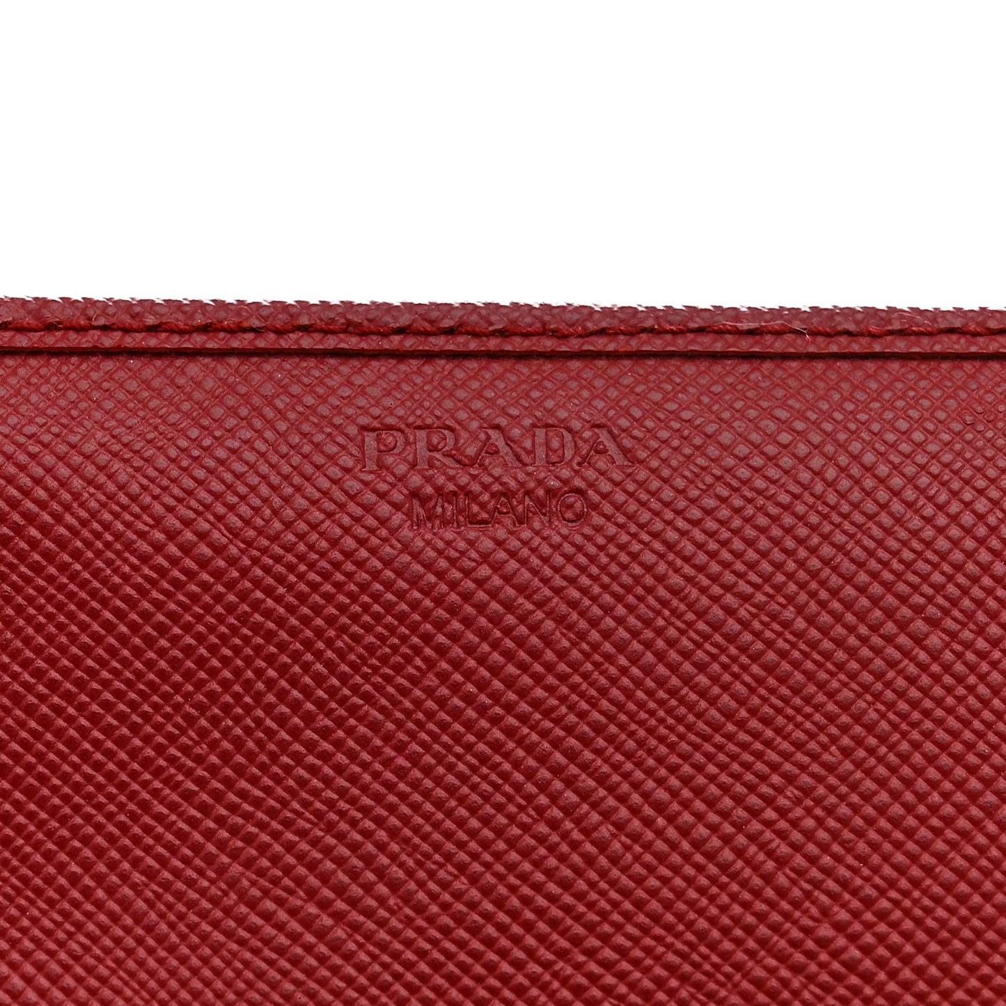 Saffiano Metal Continental Flap Travel Wallet Fuoco