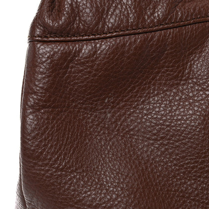Saint Laurent Calfskin Belle de Jour Cabas Tote Brown 19 of 19