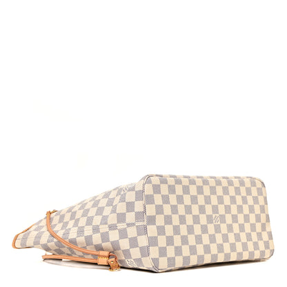 Louis Vuitton Damier Azur Neverfull MM 4 of 9