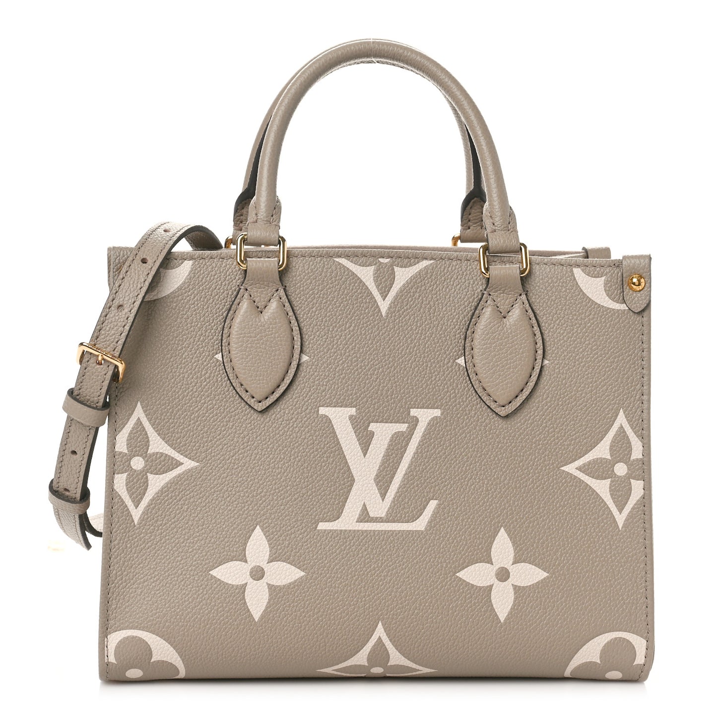 Empreinte Monogram Giant Onthego PM Tourterelle Creme