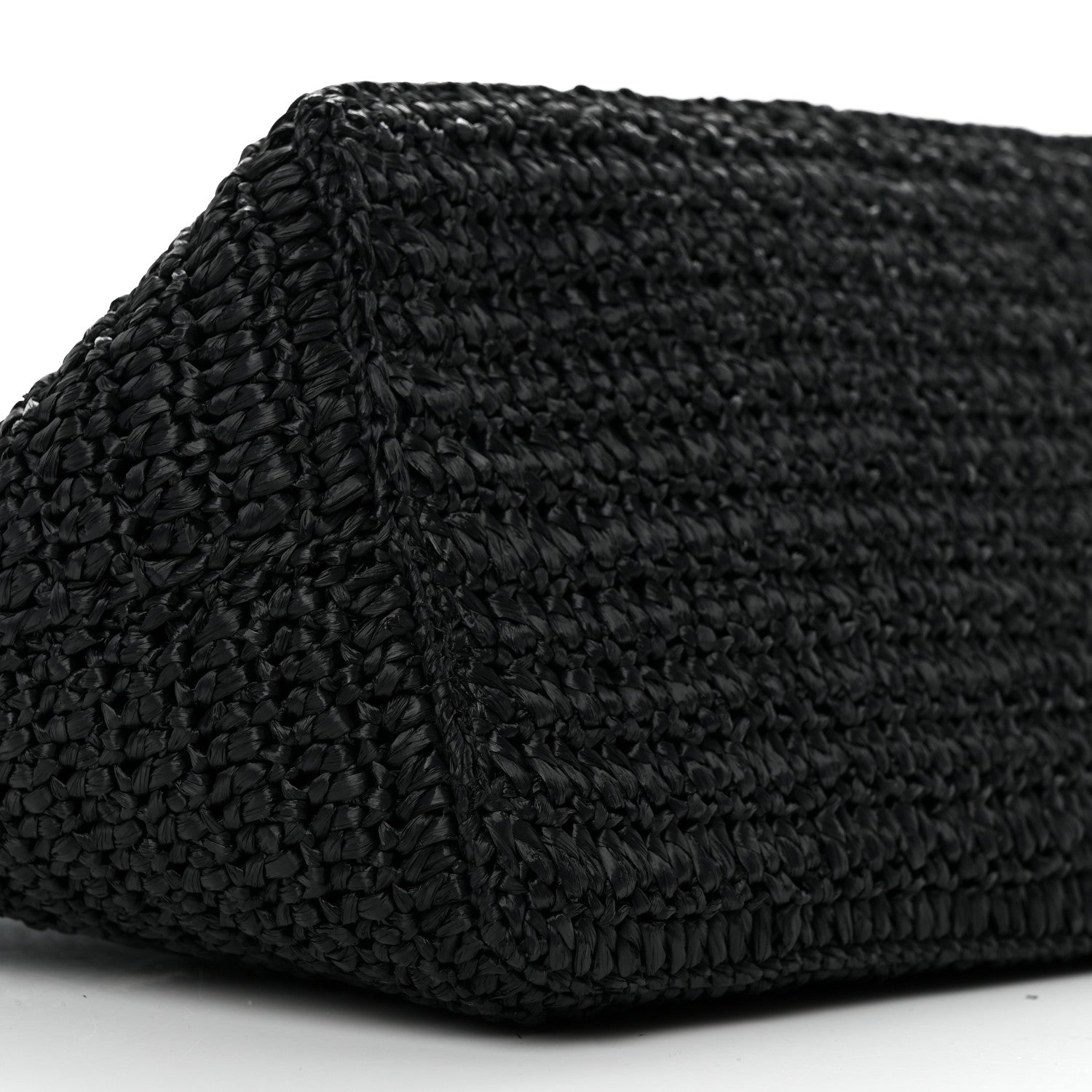 Saint Laurent Raffia Le Crossbody Black 9 of 10