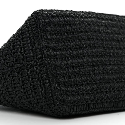 Saint Laurent Raffia Le Crossbody Black 9 of 10